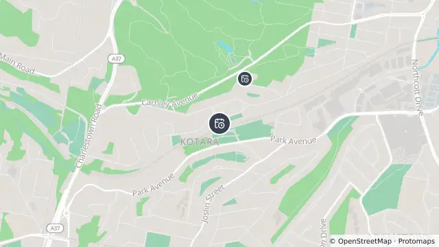 Map of Planned Power Outage — Kotara and nearby items