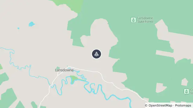 Map of Changed Traffic Conditions — Koolah Creek Road, Langley Vale and nearby items