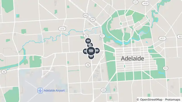 Map of Hauling — Henley Beach Road, Torrensville and nearby items