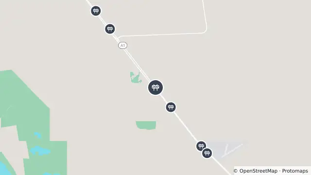 Map of Bridge — Port Wakefield Highway, Lower Light and nearby items