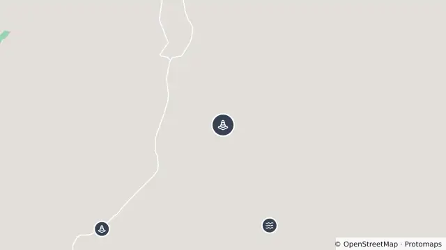 Map of Hazard — Lefthand Branch Road — Lefthand Branch and nearby items