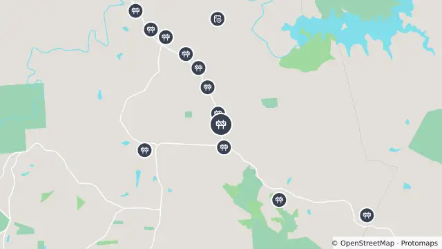 Map of Paving — Kangarilla Road, Kangarilla and nearby items