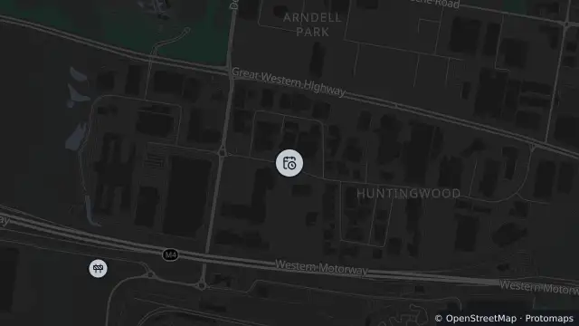 Map of Planned Power Outage — Huntingwood and nearby items
