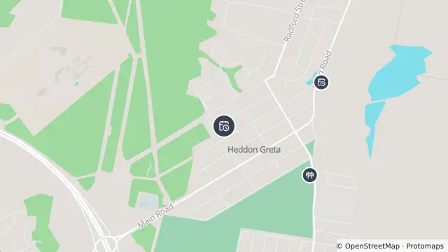Map of Planned Power Outage — Heddon Greta and nearby items