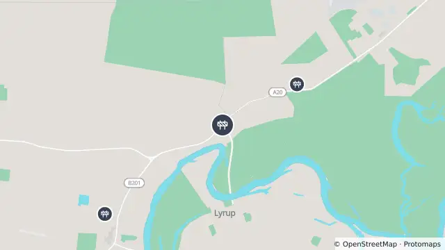 Map of Bitumen — Sturt Highway, Old Calperum and nearby items