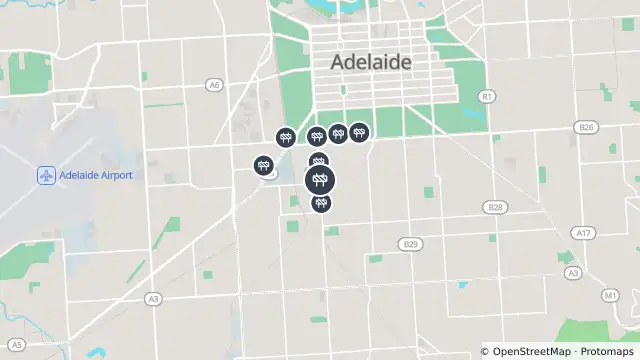Map of Paving — Goodwood Road, Wayville and nearby items