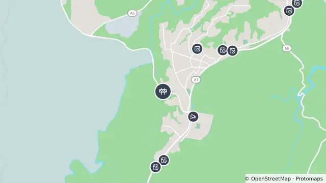 Map of Scheduled Roadwork — Heathcote Road, Heathcote and nearby items