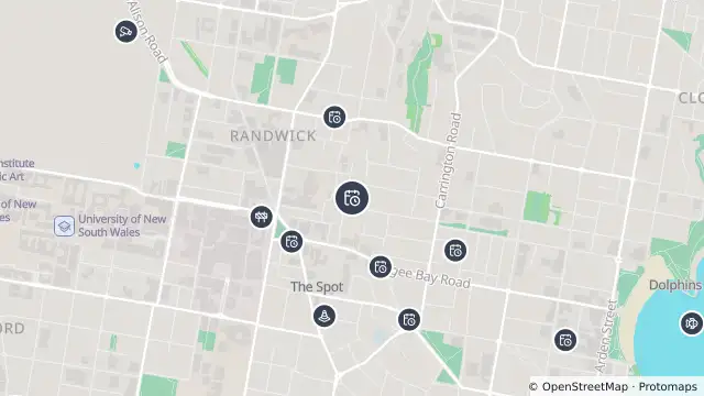 Map of Planned Power Outage — Randwick and nearby items