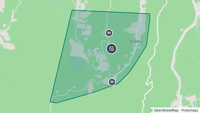 Map of Planned Power Outage — Blackheath and nearby items