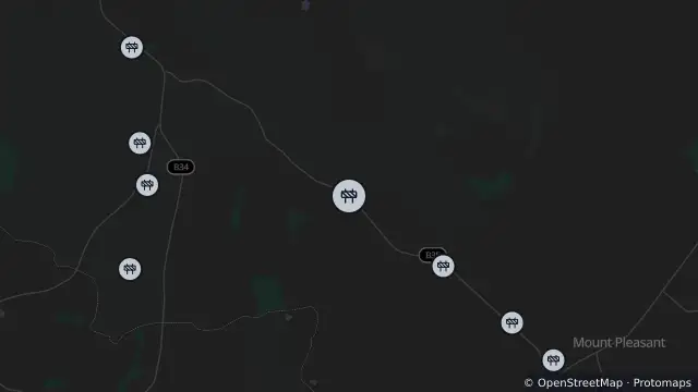 Map of Tree Pruning — Cricks Mill Road, Cromer and nearby items