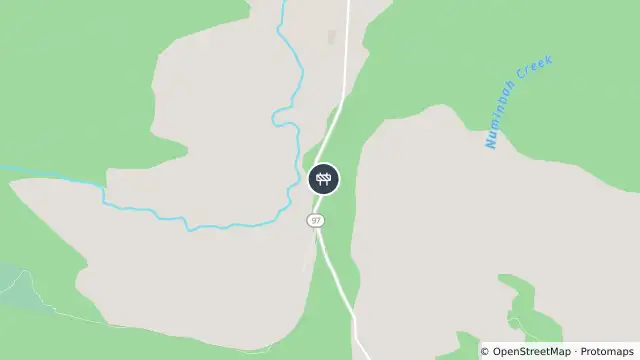 Map of Roadworks — Nerang Murwillumbah Road — Natural Bridge and nearby items