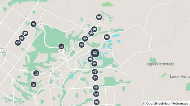 Map of Telecommunications Network Connections — Golden Grove Road, Golden Grove and nearby items