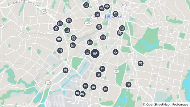 Map of Air Quality — Alexandria and nearby items