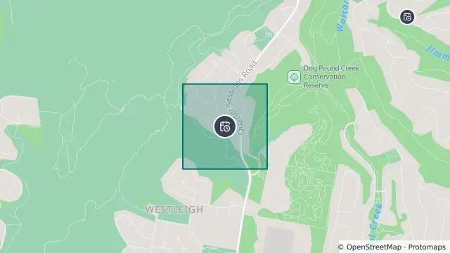 Map of Planned Power Outage — Westleigh and nearby items