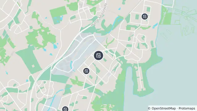 Map of Planned Power Outage — Ingleburn and nearby items