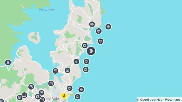 Map of Smart Drumline Location — Bilgola and nearby items