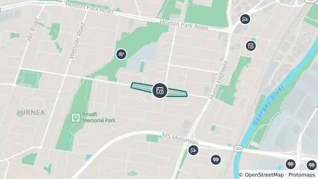 Map of Planned Power Outage — Liverpool and nearby items
