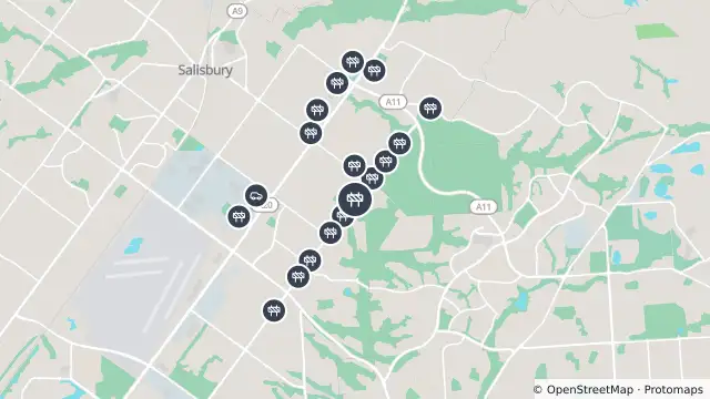 Map of Tree Pruning — Bridge Road, Salisbury East and nearby items