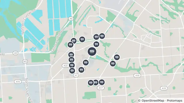 Map of Mowing — Main North Road, Pooraka and nearby items
