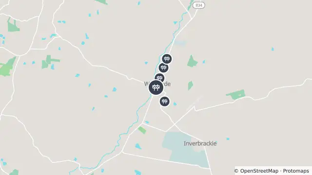 Map of Traffic Management — Onkaparinga Valley Road, Woodside and nearby items