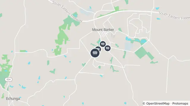 Map of Construction — Flaxley Road, Mount Barker and nearby items