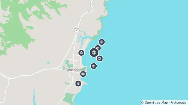 Map of Smart Drumline Location — Werri and nearby items