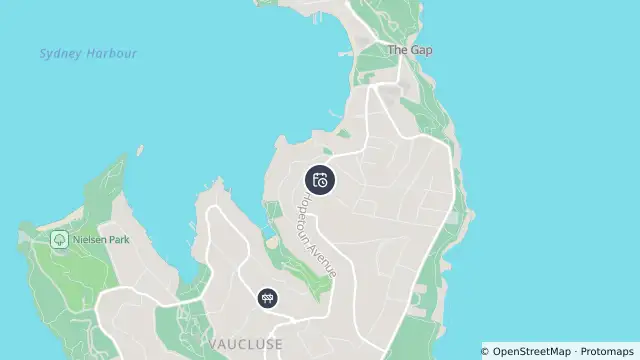 Map of Planned Power Outage — Watsons Bay and nearby items