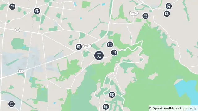 Map of Planned Power Outage — Montrose and nearby items