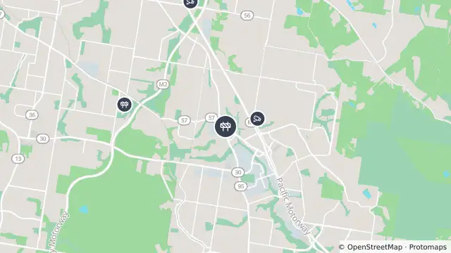 Map of Roadworks — Brisbane Beenleigh Road (Logan Road) — Underwood and nearby items
