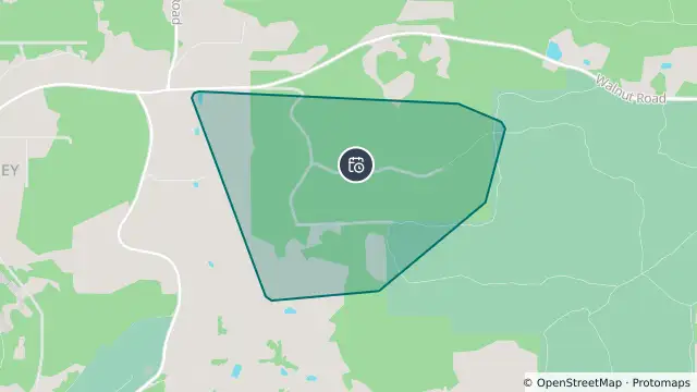 Map of Planned Power Outage — Bickley and nearby items