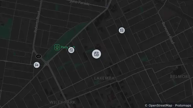 Map of Planned Power Outage — Lakemba and nearby items