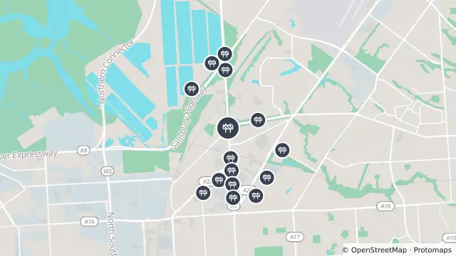 Map of Maintenance — Churchill Road North, Cavan and nearby items