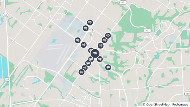 Map of Mowing — Mcintyre Road, Gulfview Heights and nearby items