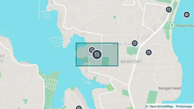 Map of Planned Power Outage — Newport and nearby items
