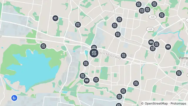 Map of Planned Power Outage — Greystanes and nearby items