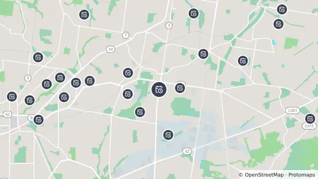 Map of Planned Power Outage — Croydon And Surrounds and nearby items