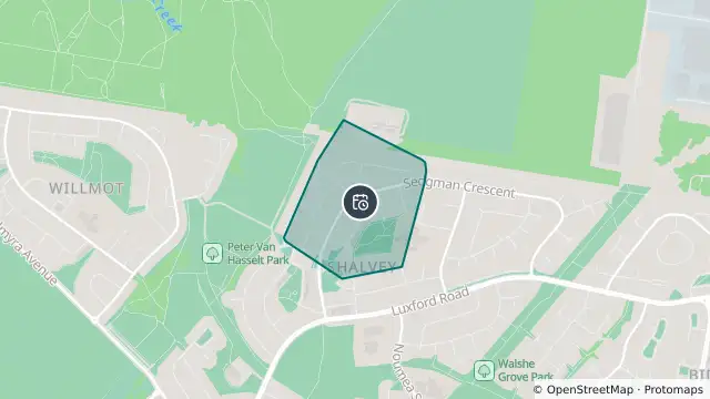 Map of Planned Power Outage — Shalvey, Shanes Park and nearby items