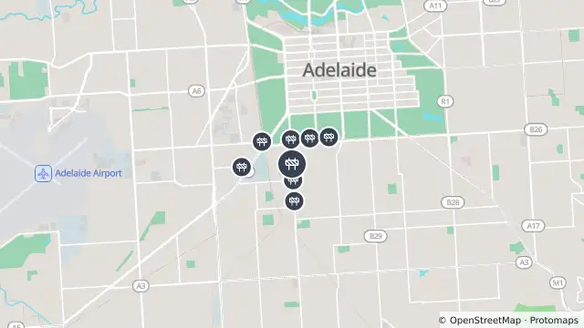 Map of Paving — Goodwood Road, Wayville and nearby items
