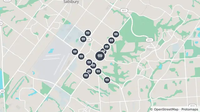 Map of Mowing — Bridge Road, Salisbury East and nearby items