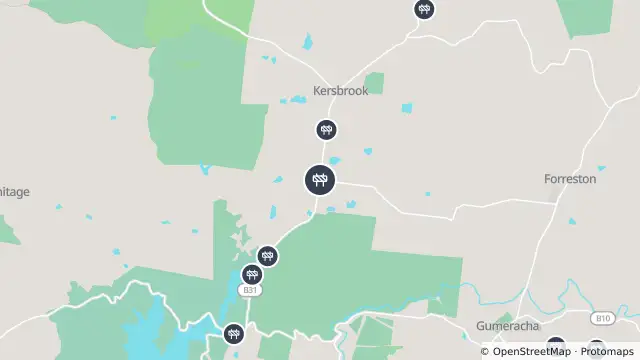 Map of Bore Hole Testing — South Para Road, Kersbrook and nearby items