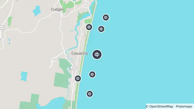 Map of Smart Drumline Location — Carabita and nearby items