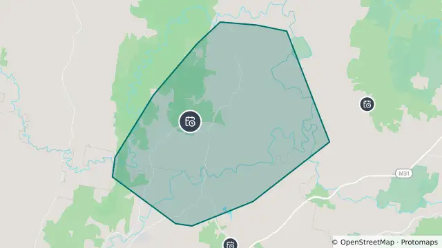 Map of Planned Power Outage — Incd-44070-W and nearby items