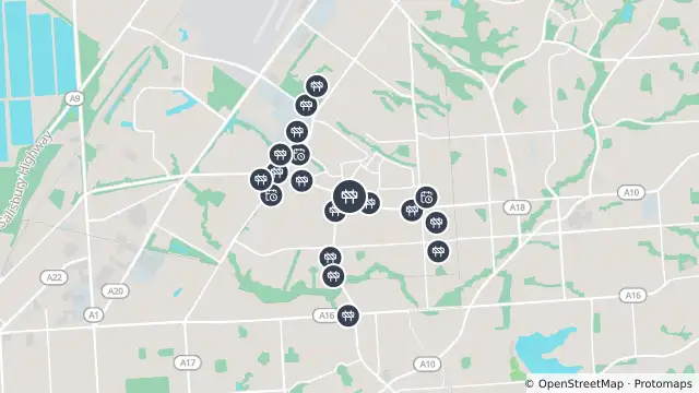 Map of Mowing — Montague Road, Ingle Farm and nearby items