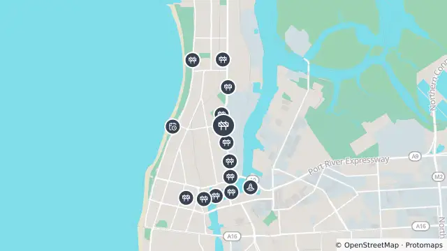 Map of Mowing — Victoria Road, Largs Bay and nearby items