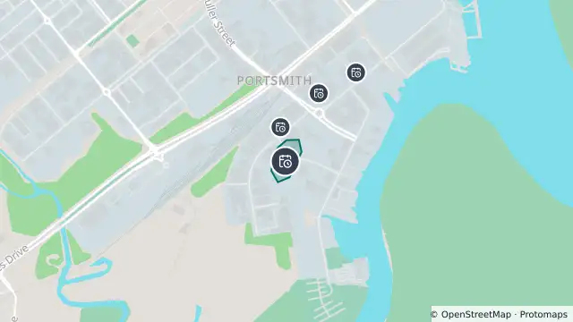 Map of Planned Power Outage — Portsmith and nearby items