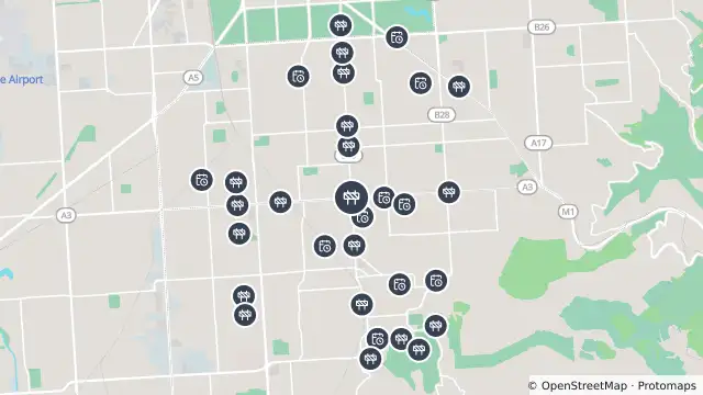 Map of Installation Of Banners On Flag Poles — Unley Road, Malvern and nearby items