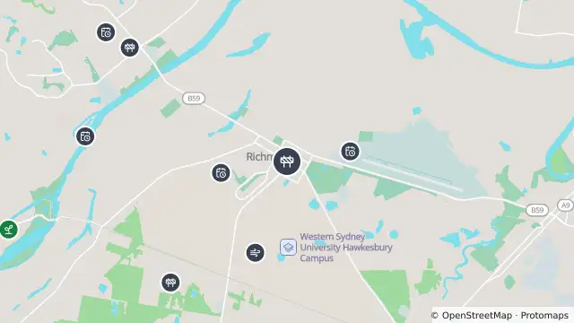 Map of Scheduled Roadwork Intersection Upgrade — Lennox Street, Richmond and nearby items