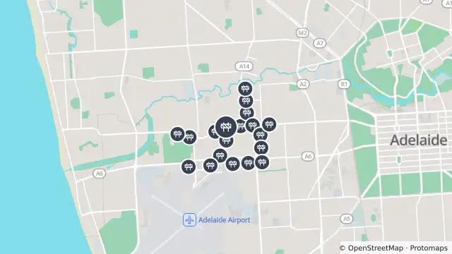 Map of Hauling — Henley Beach Road, Lockleys and nearby items