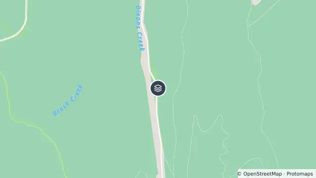 Map of Burn Area — Castella - Melba Hwy and nearby items