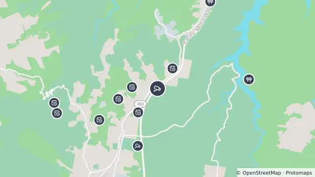 Map of M1 Pacific Motorway (Mount Colah North) and nearby items